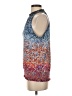 Crosby Blue Sleeveless Blouse Size S - photo 5