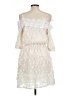 Assorted Brands Ivory Cocktail Dress Size L - photo 2