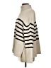 Gap 100% Cotton Stripes Tan Turtleneck Sweater Size XS - photo 5