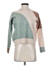 Madewell Color Block Green Pullover Sweater Size XS - photo 1