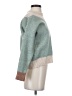Madewell Color Block Green Pullover Sweater Size XS - photo 4