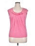 August Silk Pink Sleeveless Blouse Size XL - photo 1