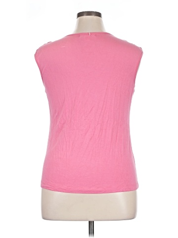 August Silk Sleeveless Blouse (view 2)