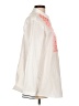 Vilagallo 100% Cotton Argyle Aztec Or Tribal Print Checkered-gingham Chevron-herringbone Color Block White Long Sleeve Blouse Size L (estimated) - photo 4