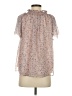 Madison Marcus 100% Polyester Pink Short Sleeve Blouse Size S - photo 2