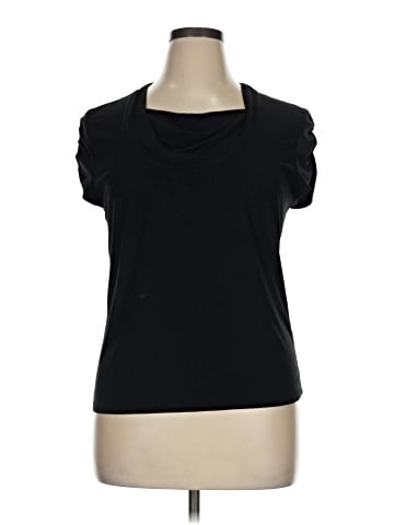 Tahari by ASL Short Sleeve Top (view 1)