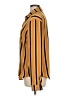 Wild Fable 100% Polyester Stripes Orange Long Sleeve Blouse Size L - photo 5
