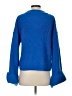 Shein 100% Polyester Solid Blue Turtleneck Sweater Size 4 - photo 2