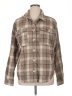 Vanilla Bay Plaid Brown Long Sleeve Blouse Size 1X - photo 1