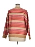 Ann Taylor LOFT Print Tan Pullover Sweater Size XL - photo 2