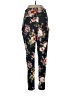 Acting Pro Floral Black Casual Pants Size L - photo 2