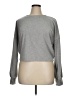 Express 100% Polyester Gray Sweatshirt Size XL - photo 1
