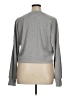Express 100% Polyester Gray Sweatshirt Size XL - photo 2