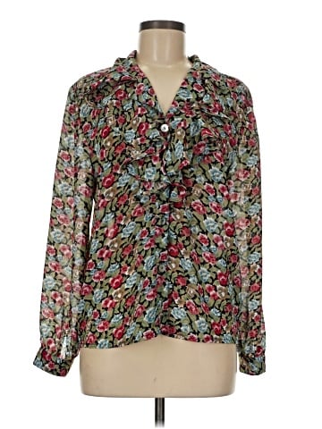 Impressions Long Sleeve Blouse (view 1)