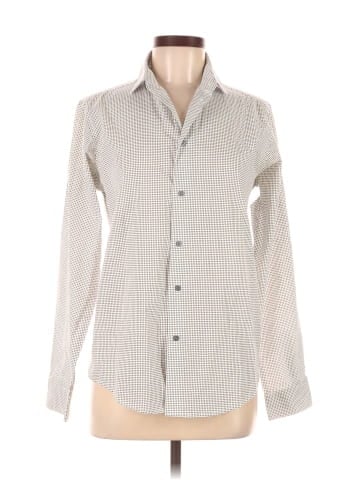 Calvin Klein Long Sleeve Button-Down Shirt (view 1)