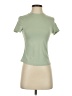 Shein Green Short Sleeve Turtleneck Size S - photo 1