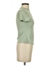 Shein Green Short Sleeve Turtleneck Size S - photo 4