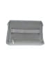 Assorted Brands 100% Leather Gray Leather Crossbody Bag One size - photo 1
