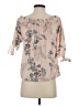 Bar III Tan 3/4 Sleeve Blouse Size S - photo 2