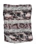 Karen Zambos 100% Polyester Gray Purple Scarf One size - photo 2