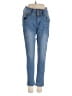 Bamboo Solid Blue Jeans Size 1 - photo 1