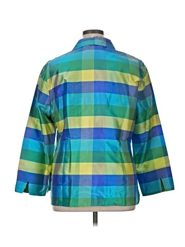 Nina Mclemore 3/4 Sleeve Silk Top (view 2)