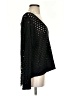 Plume and Thread Black Long Sleeve Top Size S - photo 4