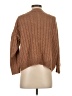 Shein 100% Acrylic Brown Pullover Sweater Size S - photo 2
