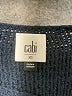 CAbi Stripes Blue Pullover Sweater Size XS - photo 7