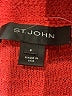 St. John Tweed Orange Wool Blazer Size 4 - photo 6