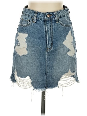 Hollister Denim Skirt (view 1)