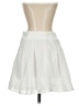 Banana Republic 100% Polyester Solid White Formal Skirt Size 0 (petite) - photo 1