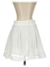 Banana Republic 100% Polyester Solid White Formal Skirt Size 0 (petite) - photo 2