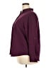 Lands' End 100% Polyester Solid Burgundy 3/4 Sleeve Blouse Size 20 - photo 5
