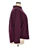 Lands' End 100% Polyester Solid Burgundy 3/4 Sleeve Blouse Size 20 - photo 4