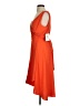 DKNY 100% Polyester Orange Cocktail Dress Size 4 - photo 5