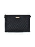 Aldo Chevron-herringbone Black Clutch One size - photo 1