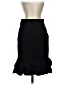 Bebe Solid Black Wool Skirt Size 2 - photo 1