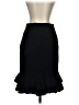 Bebe Solid Black Wool Skirt Size 2 - photo 2