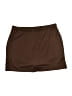 Unbranded Solid Brown Casual Skirt Size S - photo 1