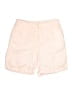 Caslon 100% Linen Solid Pink Khaki Shorts Size L - photo 1