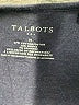 Talbots Outlet Solid Blue Short Sleeve T-Shirt Size M - photo 7