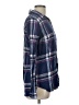 Le Tigre Plaid Blue Long Sleeve Button-Down Shirt Size L - photo 4