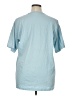 Assorted Brands Solid Blue Short Sleeve T-Shirt Size XL - photo 2