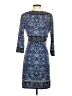 Max Edition Paisley Blue Casual Dress Size S - photo 2
