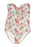 Boden Print Green One Piece Swimsuit Size M (estimated) - photo 1