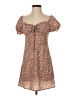 Unbranded 100% Polyester Paisley Brown Casual Dress Size S - photo 1