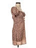 Unbranded 100% Polyester Paisley Brown Casual Dress Size S - photo 4