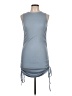Assorted Brands Solid Gray Casual Dress Size L - photo 1