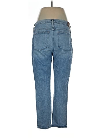 Madewell Tomboy Straight Jeans in Glover Wash (view 2)